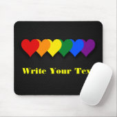 LGBT-Stolz Mousepad (Mit Mouse)