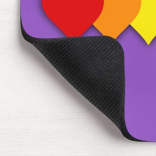 LGBT-Stolz Mousepad (Ecke)