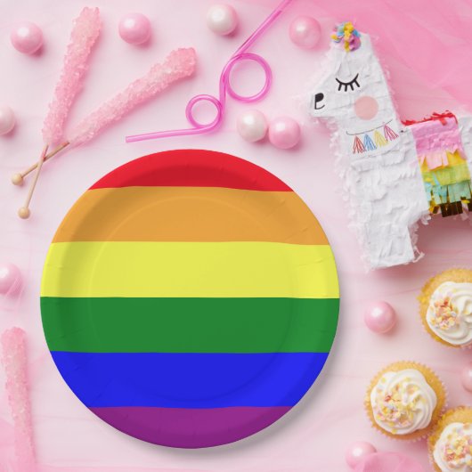 LGBT-Stolz Pappteller (Party)