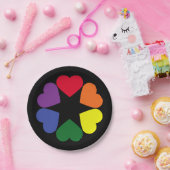 LGBT-Stolz Pappteller (Party)