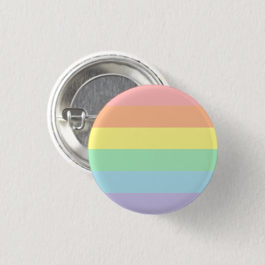 LGBT Stolz-Pastell-Knopf Button (Vorne & Hinten)