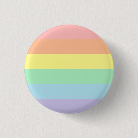 LGBT Stolz-Pastell-Knopf Button (Vorderseite)
