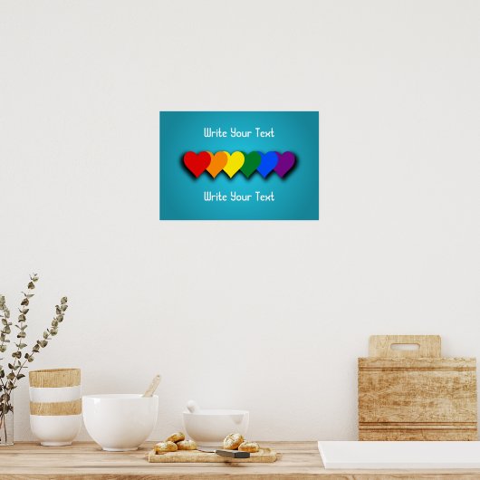 LGBT Stolz Poster (Küche)