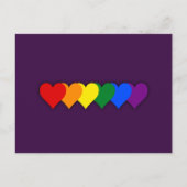 LGBT-Stolz Postkarte (Vorderseite)