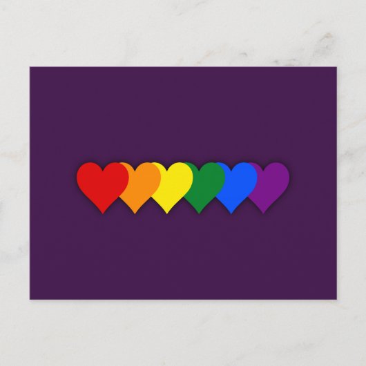 LGBT-Stolz Postkarte (Vorderseite)