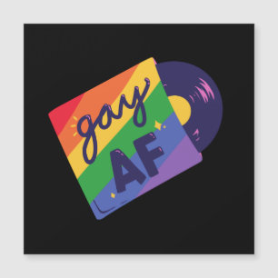 LGBT+Stolz. que , homosexuelle Liebe.Gay Magnetkarte