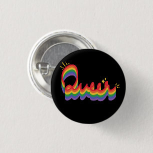LGBT+ Stolz. Quee Liebe. Button