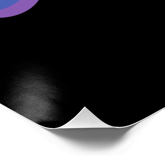 LGBT+ Stolz. Quee Liebe. Poster (Ecke)