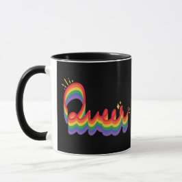 LGBT+ Stolz. Quee Liebe. Tasse