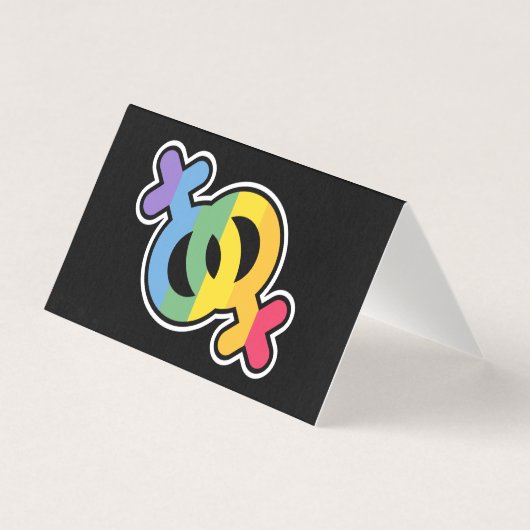 LGBT+Stolz. Regenbogen. (Vorderseite)