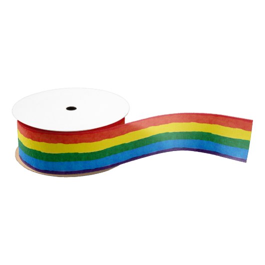 LGBT Stolz-Regenbogen-Band Ripsband (Spule)