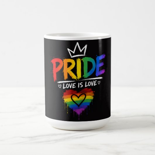 LGBT-Stolz-Regenbogen-Design Kaffeetasse (Mittel)