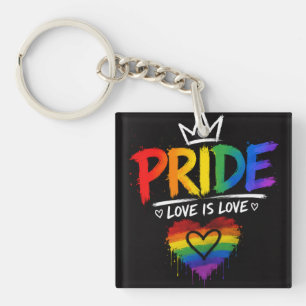LGBT-Stolz-Regenbogen-Design Schlüsselanhänger