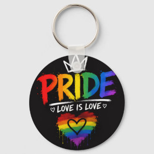 LGBT-Stolz-Regenbogen-Design Schlüsselanhänger