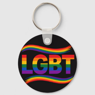 LGBT-Stolz-Regenbogen-Design Schlüsselanhänger