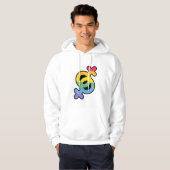 LGBT+Stolz. Regenbogen. Hoodie (Vorne ganz)