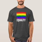 LGBT Stolz-Regenbogen-Shirt T-Shirt (Vorderseite)