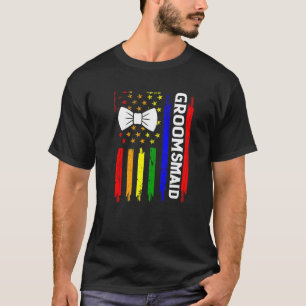 Lgbt-Stolz Schwule Junggesellenparty Verlobung T-Shirt