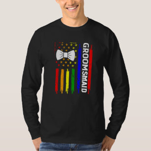 Lgbt Stolz Schwule Junggesellenparty Verlobung T-Shirt