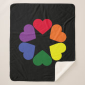 LGBT-Stolz Sherpadecke (Vorderseite)