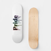 LGBT+ Stolz-Skateboard Skateboard (Vorderseite)