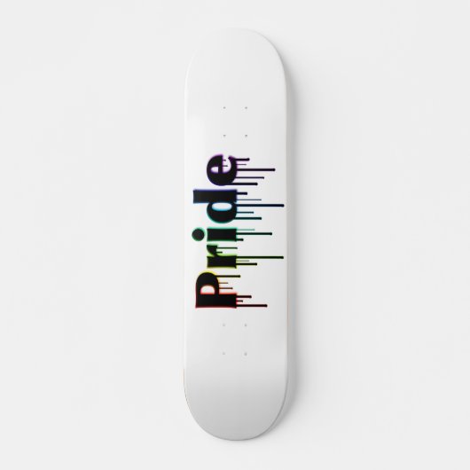 LGBT+ Stolz-Skateboard Skateboard (Vorne)