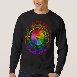 LGBT-Stolz Soziale Bewegung Frauen Liebe Sunflove Sweatshirt