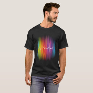Lgbt Stolz-T - Shirt - Regenbogen-Impuls