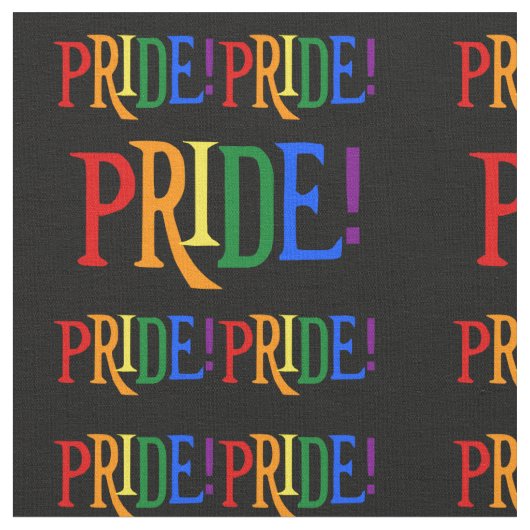 LGBT-Stolz-Textschild Stoff (Nahaufnahme)