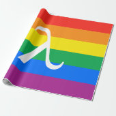 LGBT-Stolz und Aktivismus Lambda Geschenkpapier (Ungerollt)