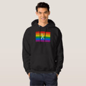 LGBT-Stolz und Aktivismus Lambda Hoodie (Vorne ganz)