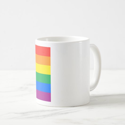 LGBT-Stolz und Aktivismus Lambda Kaffeetasse (VorderseiteRechts)