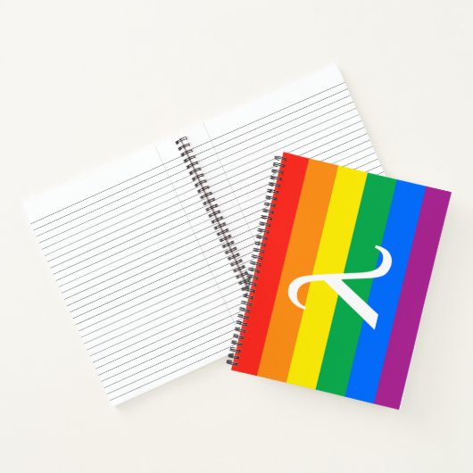 LGBT-Stolz und Aktivismus Lambda Notizblock (Innenseite)