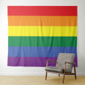 LGBT Stolz-Wand-Tapisserie (Extragroße) Wandteppich (Beispiel (Horizontal))