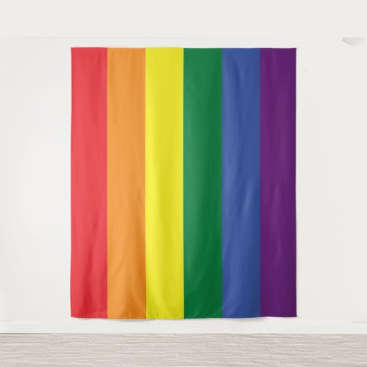LGBT Stolz-Wand-Tapisserie (Extragroße) Wandteppich (Vorderseite)