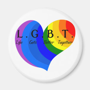 LGBT-Stolz wird besser zusammenwachsen Magnet
