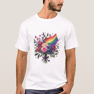 LGBT-Strauß für Blume T-Shirt