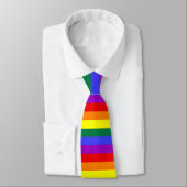 LGBT-Streifen Krawatte (Gebunden)