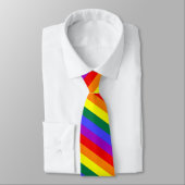 LGBT-Streifen Krawatte (Gebunden)