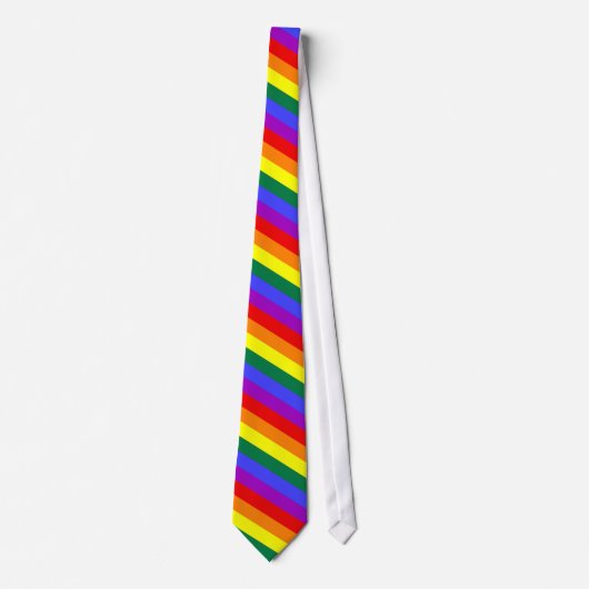 LGBT-Streifen Krawatte (Vorderseite)