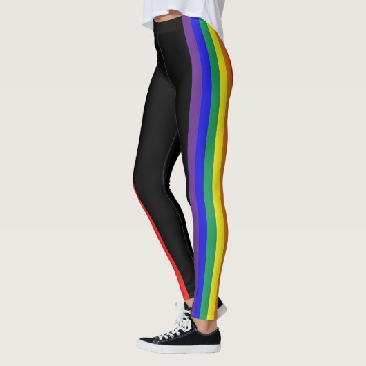 LGBT-Streifen Leggings (Links)