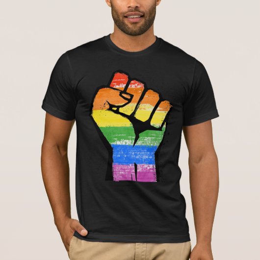 LGBT-Strichwiderstand T-Shirt (Vorderseite)
