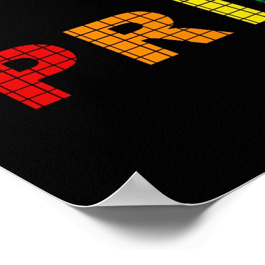 LGBT-Strichzeichen Poster (Ecke)