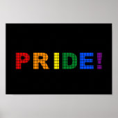 LGBT-Strichzeichen Poster (Vorne)
