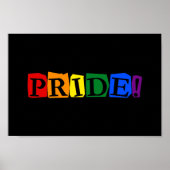 LGBT-Strichzeichen Poster (Vorne)