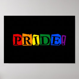 LGBT-Strichzeichen Poster