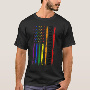 Lgbt Support Proud Oma Lgbt Flag Oma Lgbt T-Shirt