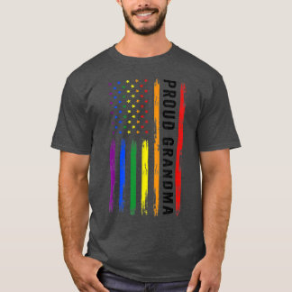 LGBT Support Proud Oma LGBT Flag Oma LGBT  T-Shirt