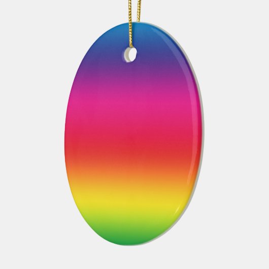 LGBT-Symbol für soziale Bewegung Keramik Ornament (Links)