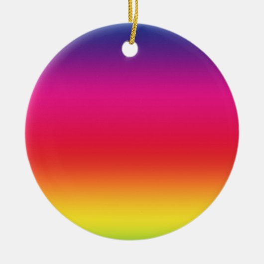 LGBT-Symbol für soziale Bewegung Keramik Ornament (Vorne)